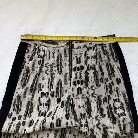 BCBGMaxAzria RASHA Black and White Wide Leg Pants Size Small - Picture 11 of 16